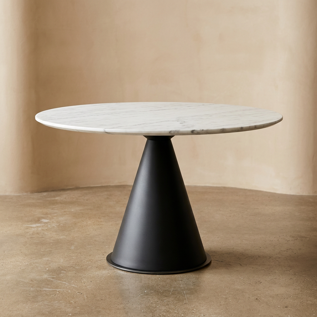 Selene Round Marble Table